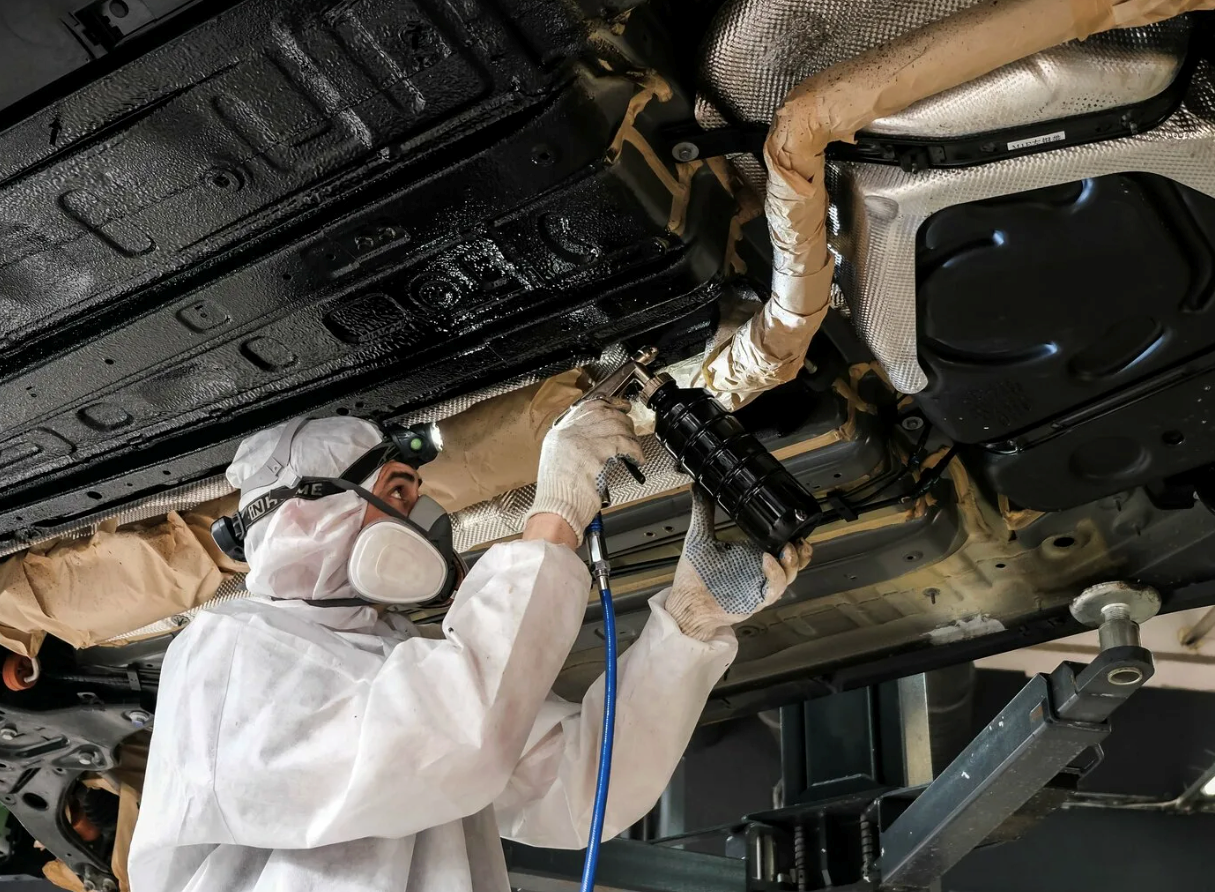 Защита скрытых полостей кузова